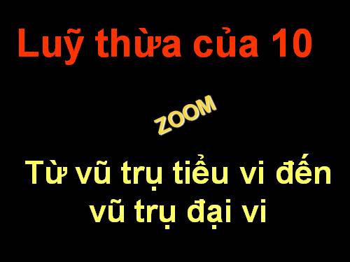 Luy Thua cua 10