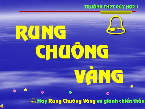 Rung chuong vang