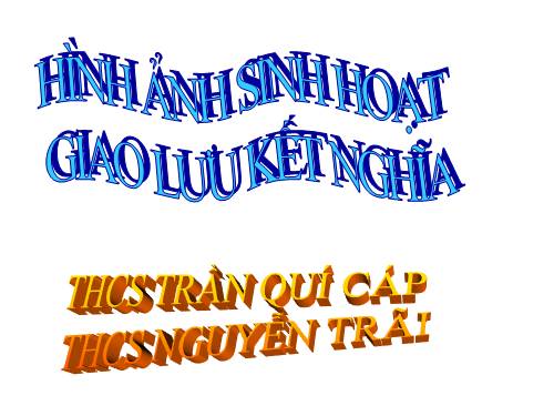 hình ảnh sinh hoạt giao lưu 8/3