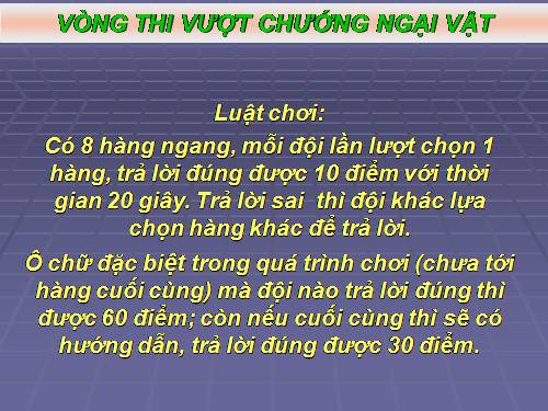 Trò chơi ô chữ