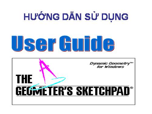 Hướng dẫn sử dụng  Sketchpad (Toán học)