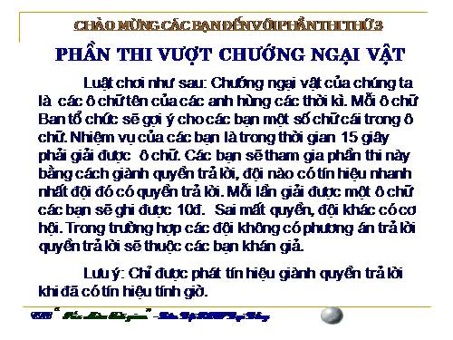 Tro choi o chu