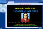 Nha giao nhan dan Hoang Xuan Sinh
