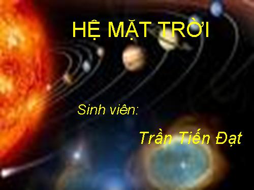 Hệ Mặt Trời