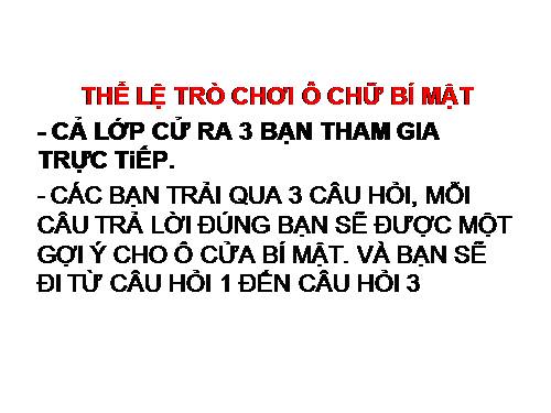 trò chơi