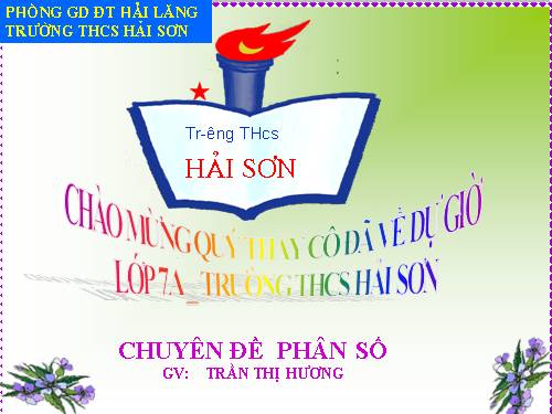 Chuyên đề phân số