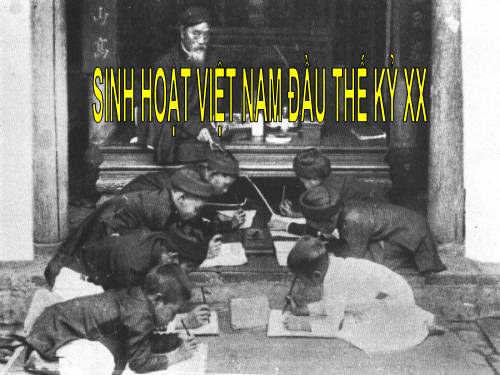 Viet nam đầu thế kỷ 20