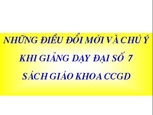 Đổi mới dạy học