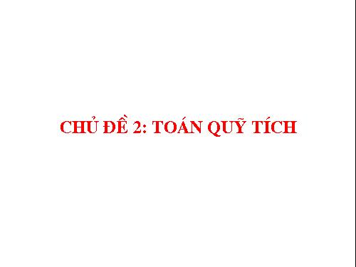 Tự chọn Toán THCS2