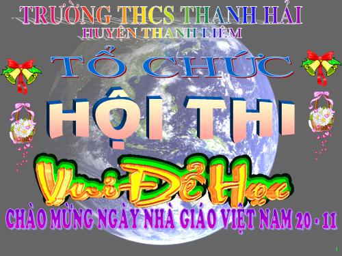 Hoi thi Vui de hoc