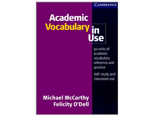 ACADEMIC VOCABULARY IN USE