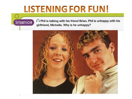 LISTENING FOR FUN ! (1)