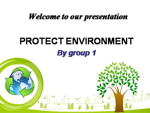 Bảo vệ môi trường