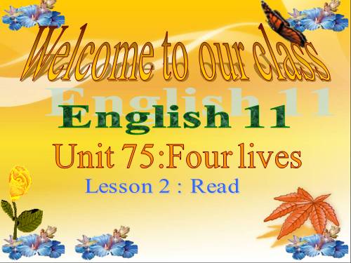 Unit 75: Streamline English