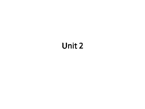 unit 2