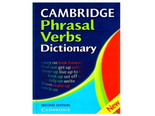 PHRASAL VERBS - A DICTIONARY