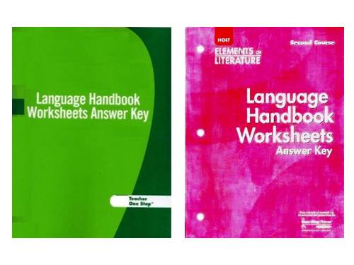 LANGUAGE HANDBOOK 10