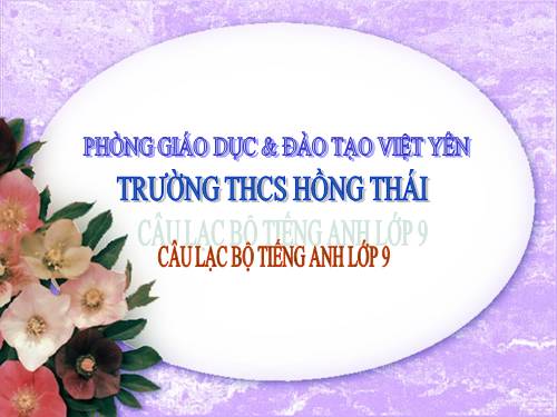 SH CLB tieng anh- Teachers' Day