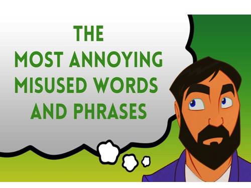 COMMONLY MISUSED WORDS & EXPRESSIONS