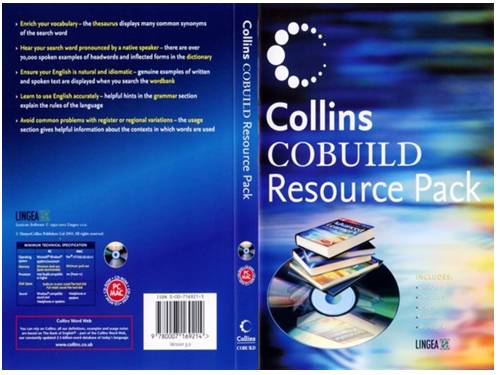 COLLINS-COBUILD LEXICON PACK - Tra Từ Ngữ-Ngữ Pháp