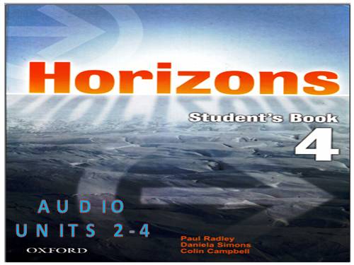 HORIZONS 4 - Audio 2-4