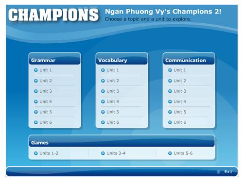 CHAMPIONS 2 - CD-ROM (Học Và Chơi)