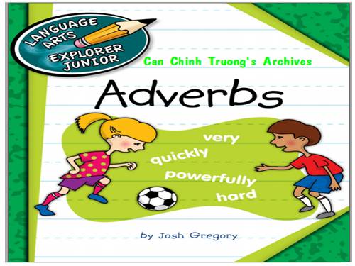 ADVERBS