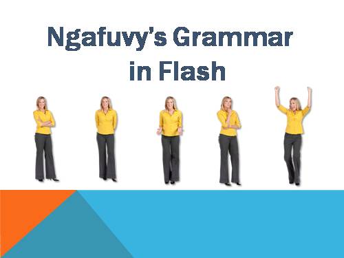 GRAMMAR IN FLASH