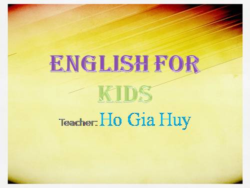 english for kids