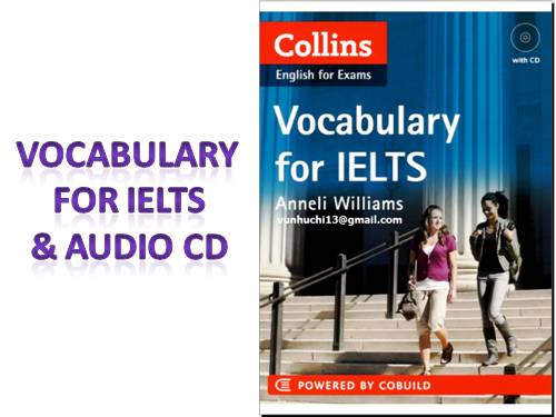 VOCABULARY FOR IELTS -  BOOK IN .PDF & AUDIO