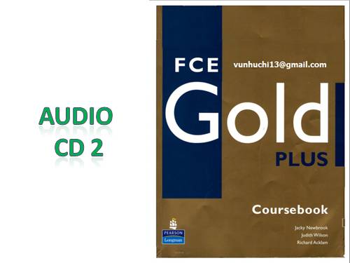 FCE GOLD PLUS AUDIO CD 2