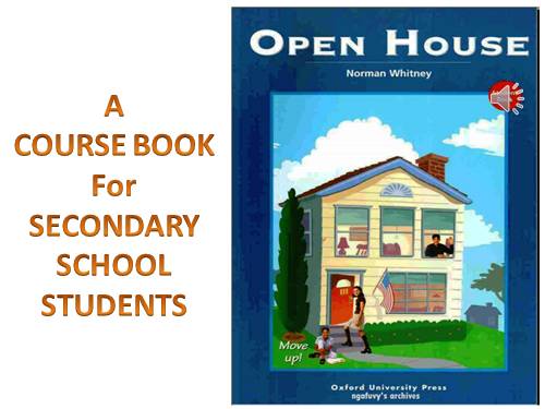 OPEN HOUSE - A COURSE BOOK for HIGHSCHOOL