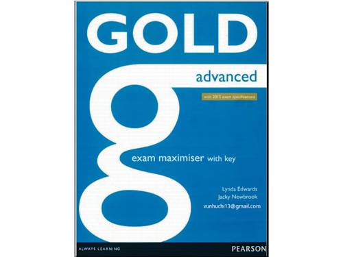 GOLD EXAM MAXIMISER ADVANCED -  2015