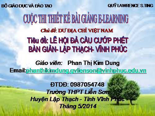 HƯỚNG DẪN SOẠN BÀI E-LEARNING 5