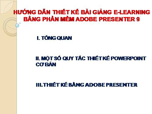 HƯỚNG DẪN SOẠN BÀI E-LEARNING 4