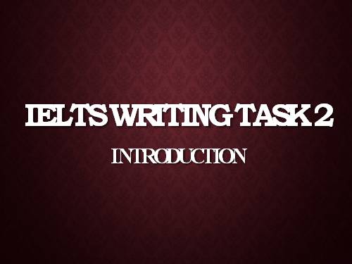 How to write ielts writing task 2.