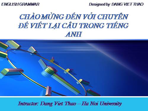 Viết lại câu