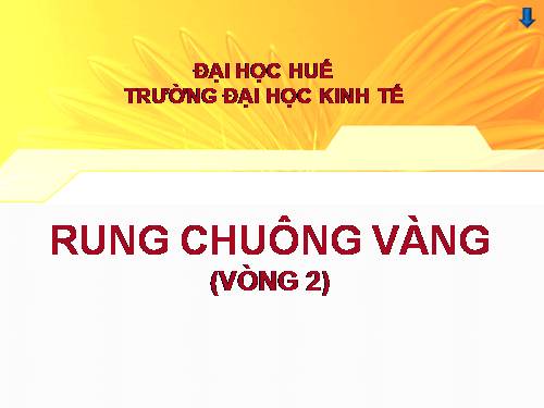 Rung chuông vàng vòng 2