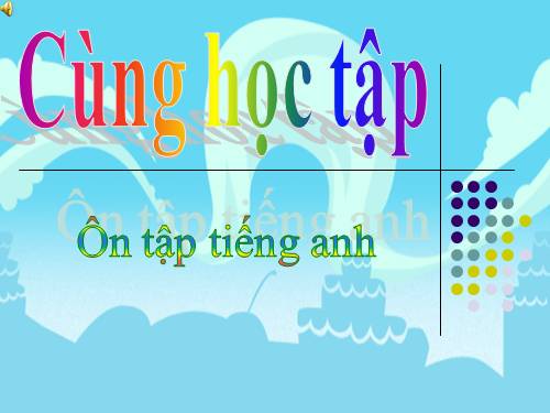 cung vui hoc tieng anh