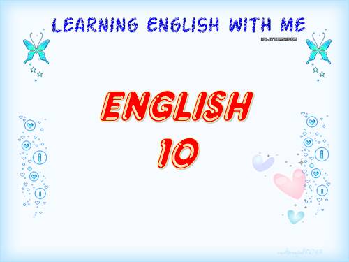 listening english 10 term 1