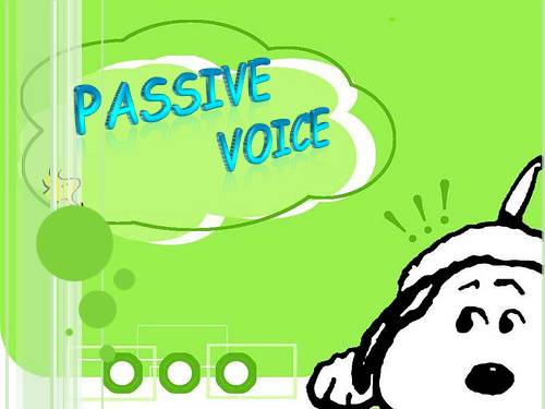 passive voice