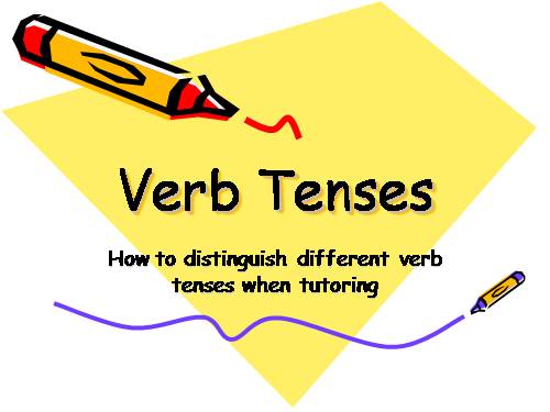 verbs tense 3