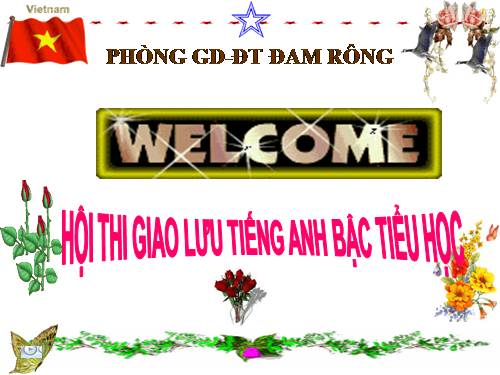 giao lưu tiếng anh tiểu học