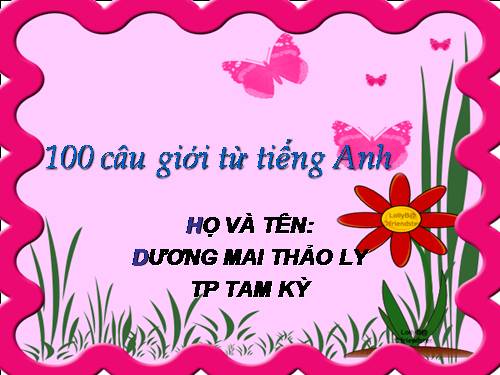 100 cau gioi tu tieng anh