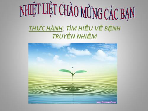 tìm hiểu về bệnh truyền nhiễm