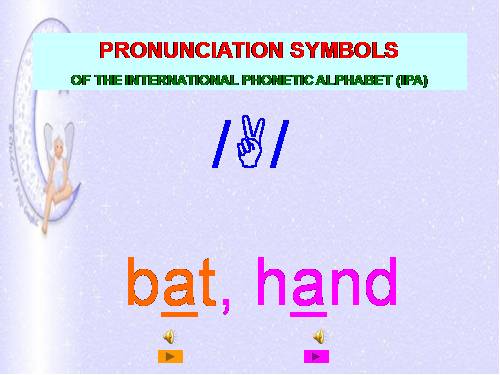 PRONUNCIATION ALPHABETS