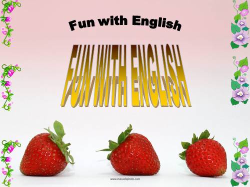 Let's learn English