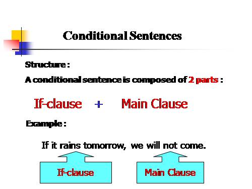 Conditional Sentence