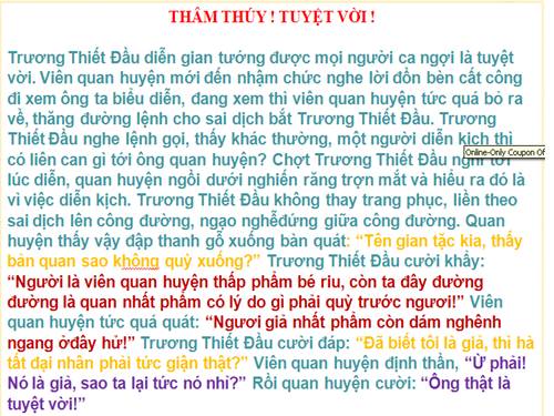 THÂM THÚY ! LET'S THINK BIG !