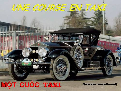 MỘT CUỐC TAXI ĐỂ ĐỜI ! UNE COURSE EN TAXI ! 08/16/2011